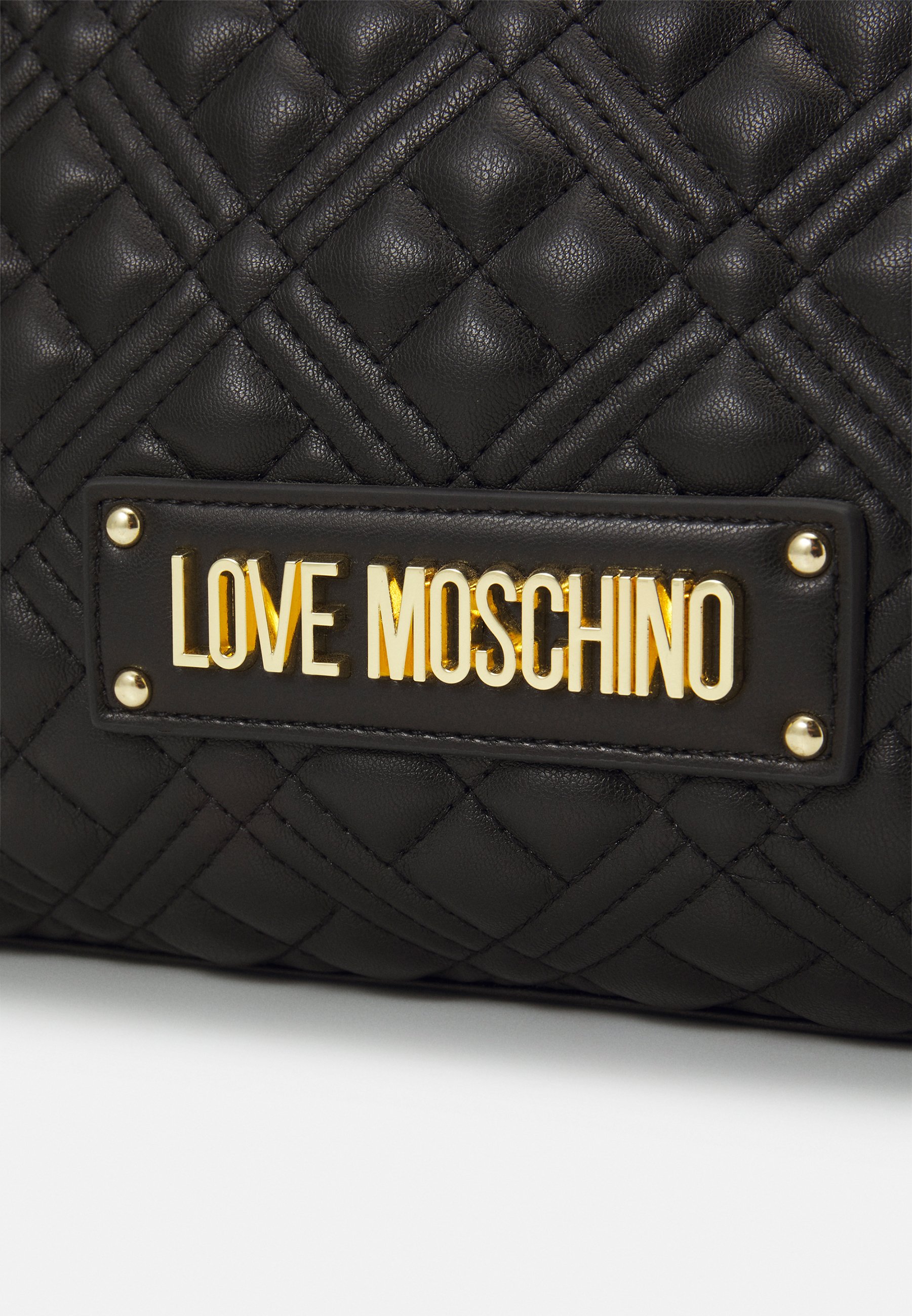 black moschino bag