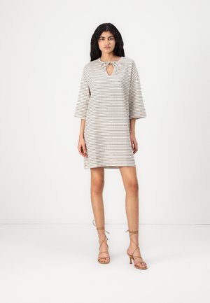 RIANNA TIE NECK DRESS  - Day dress - black