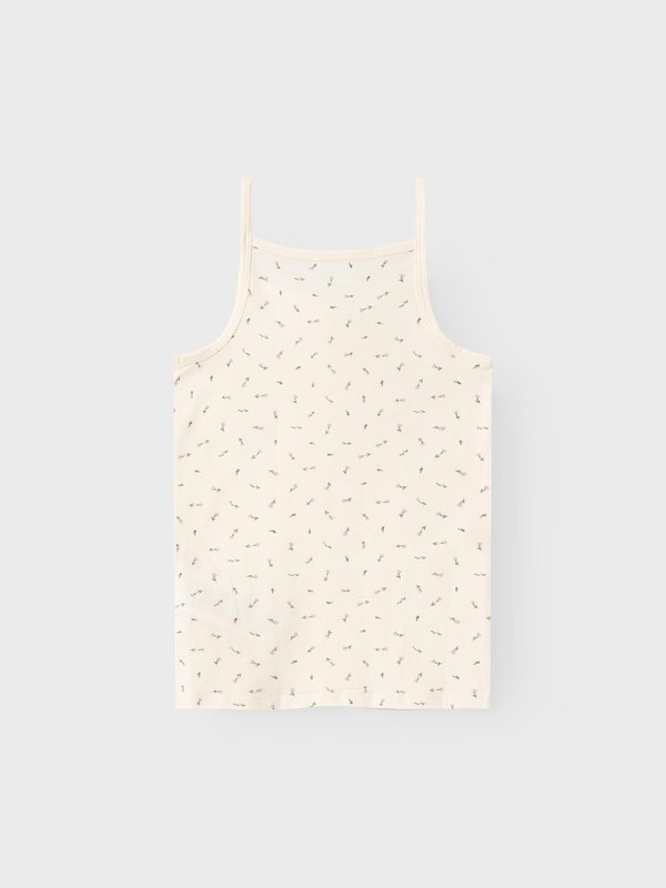 NKFSTRAP FLORAL 2 PACK - Undershirt - buttercream4