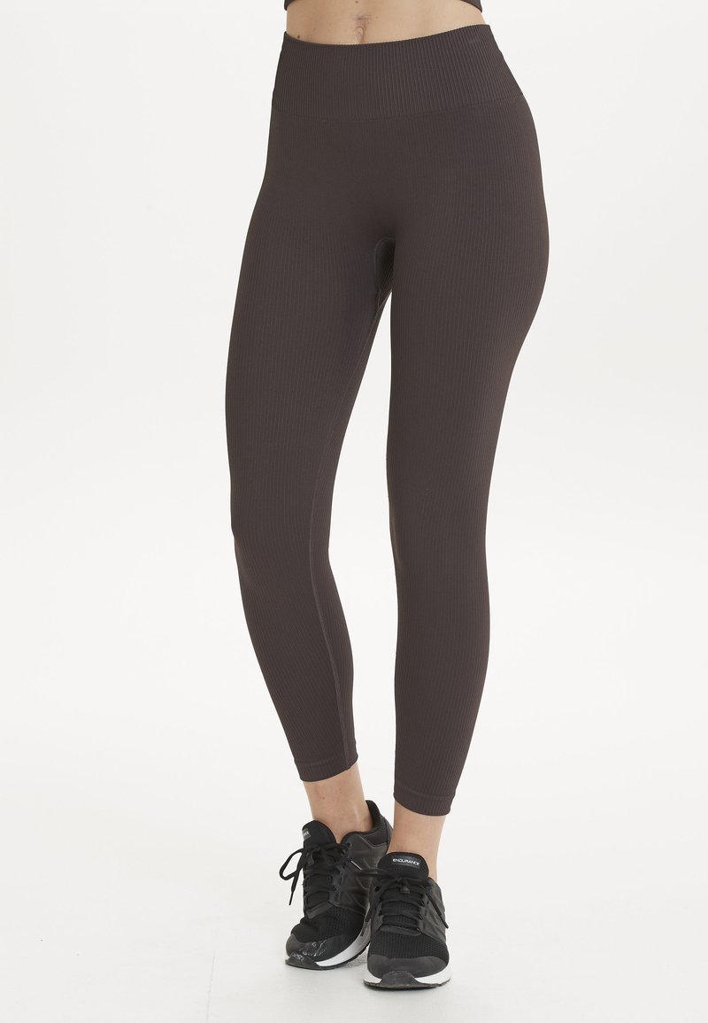 Damen Sportbekleidung | Endurance Tights deep shale/braun - UA21419 Damen Sportbekleidung | Endurance Tights deep shale/braun - UA21419