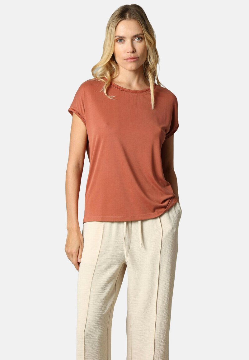 DEELUXE VIENNA - T-shirt basic - Terracota