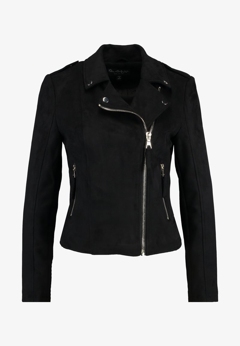 Miss Selfridge BIKER Imitert skinnjakke black Zalando.no Miss Selfridge BIKER Imitert skinnjakke black Zalando.no