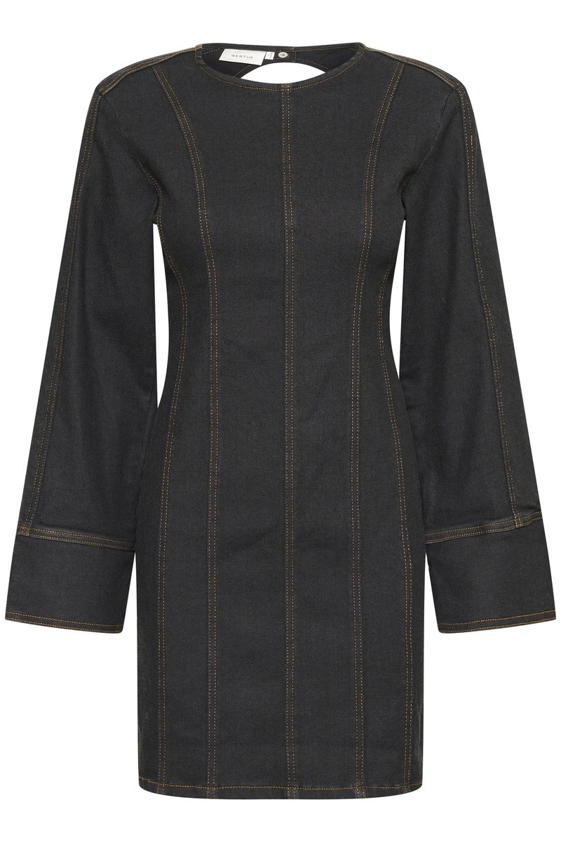 Gestuz Jeansjurken zwart denim/blackdenim Gestuz Jeansjurken zwart denim/blackdenim