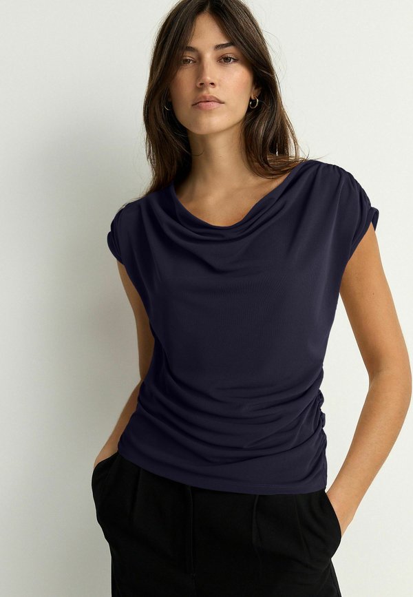 DRAPED REGULAR FIT - T-Shirt print