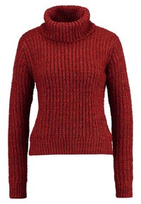 Dorothy Perkins Stickad tröja - dark red