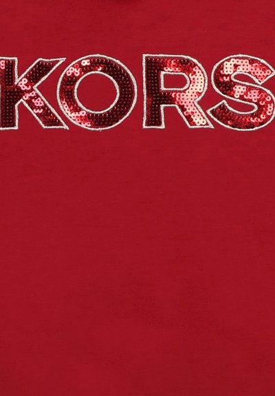 Michael Kors Kids Felpa con cappuccio - ruby red