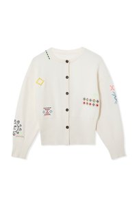 DARCY - Adīta jaka - cream