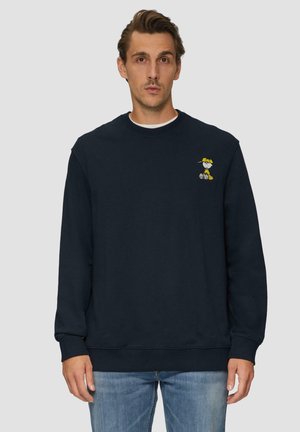 LÉGER À MOTIF PEANUTS® - Sweatshirt - navy