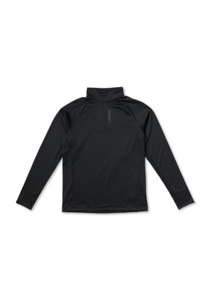 Brooks, MOMENTUM THERMAL 1/2 ZIP - Langarmshirt - black