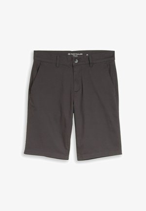 TOM TAILOR, SLIM CHINO SHORTS - Shorts - tarmac grey