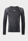 VENUM STEALTH LONG SLEEVE RASHGUARD - Φανέλα - black/white