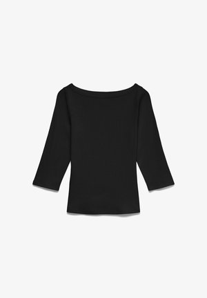 Vero Moda Curve, T-SHIRT AWCTHEA TOP - Langærmet T-shirt - black