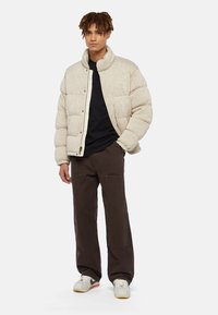 Dickies Stoffhose - dark brown