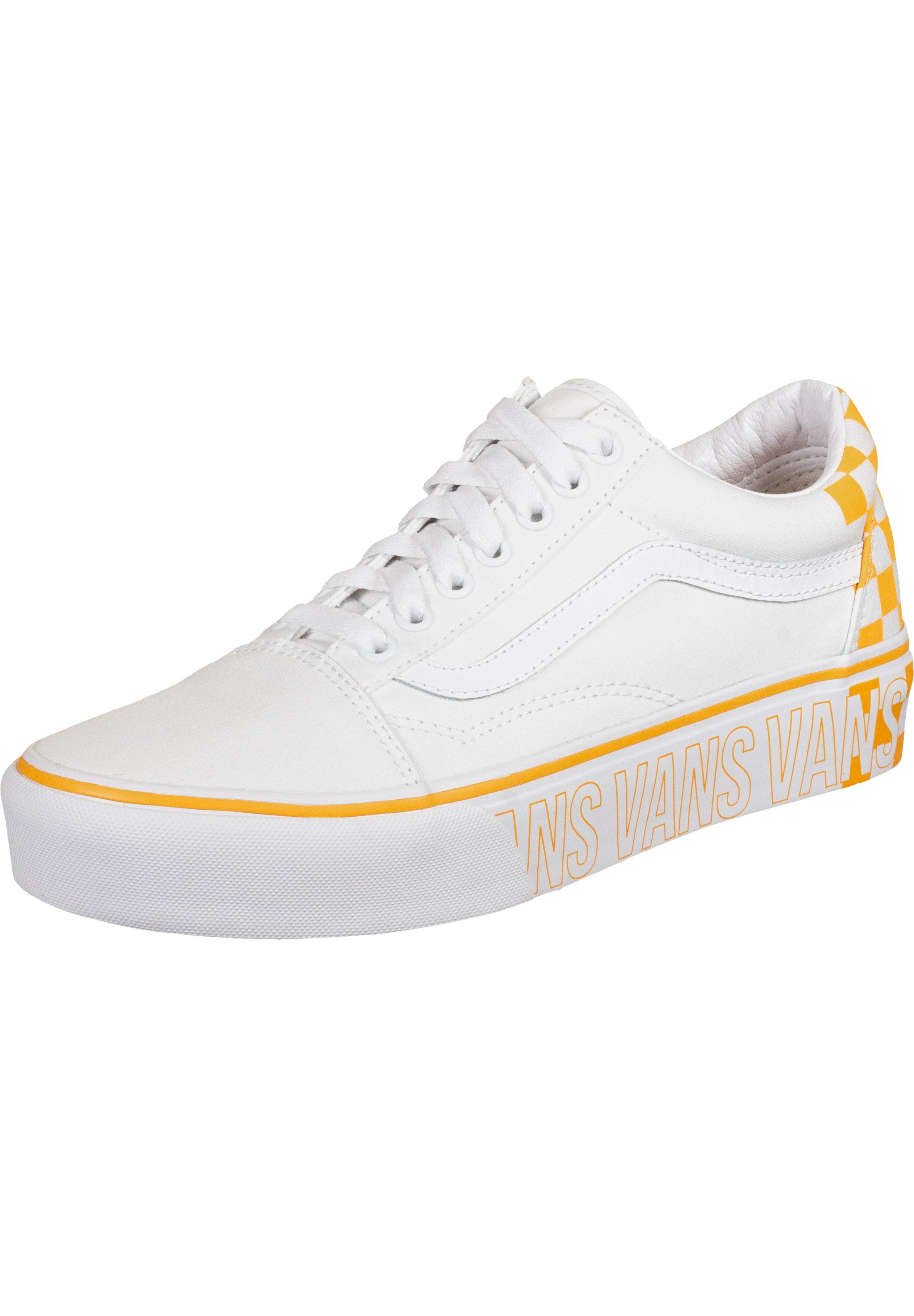 vans old skool platform jaune