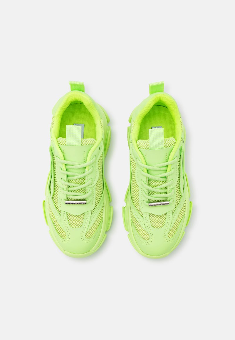 bright green trainers