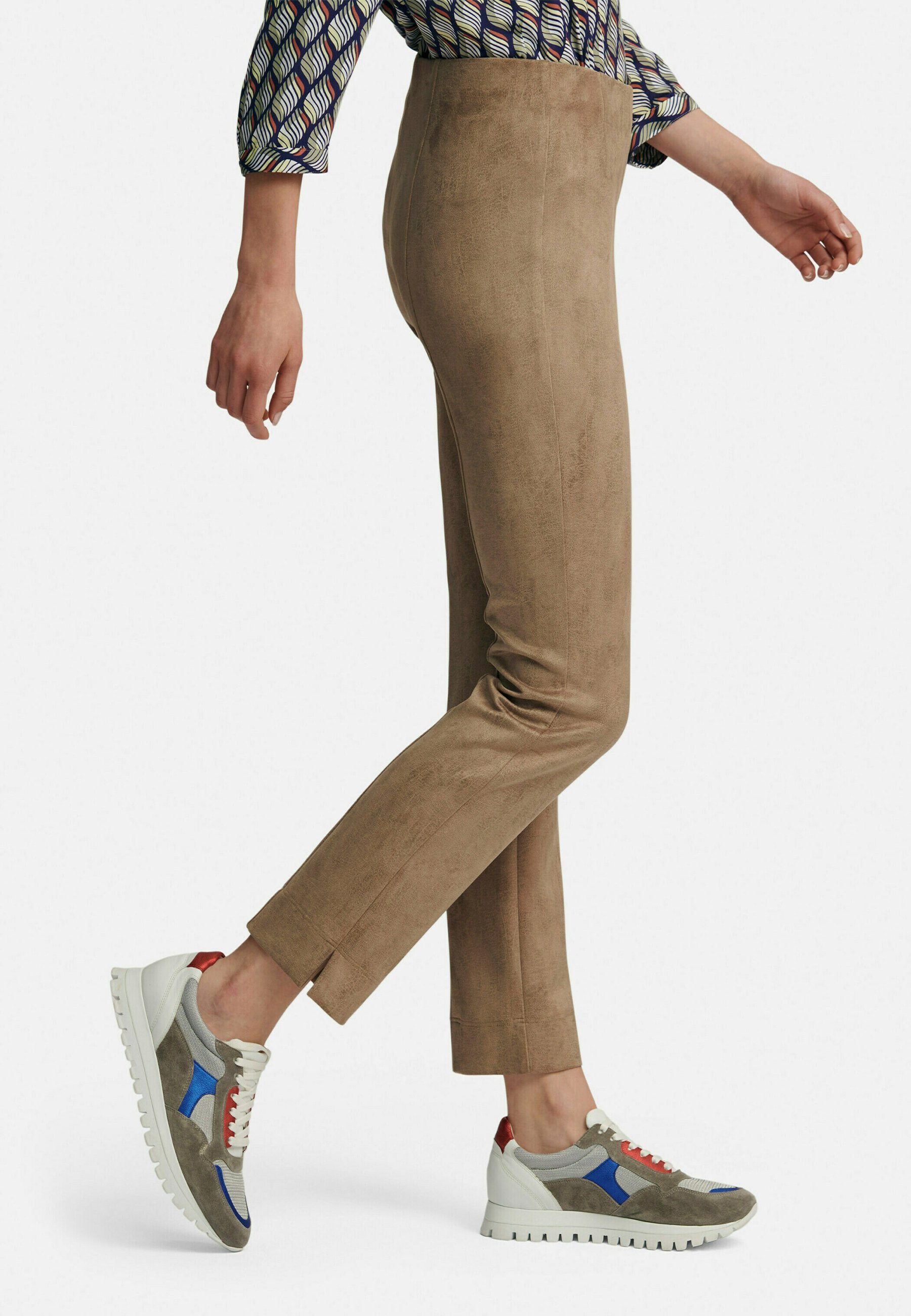 PETER HAHN ZUM SCHLUPFEN - Broek - beige/Beige - Zalando.nl
