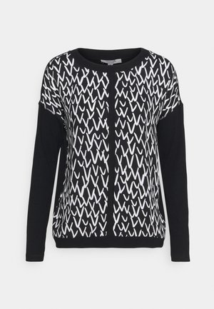 Top s dlouhým rukávem - black