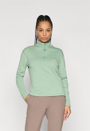 WOMEN 360 REALFLEECE™ ELEMENTAL HALF ZIP - Sportinis megztinis - seaglass