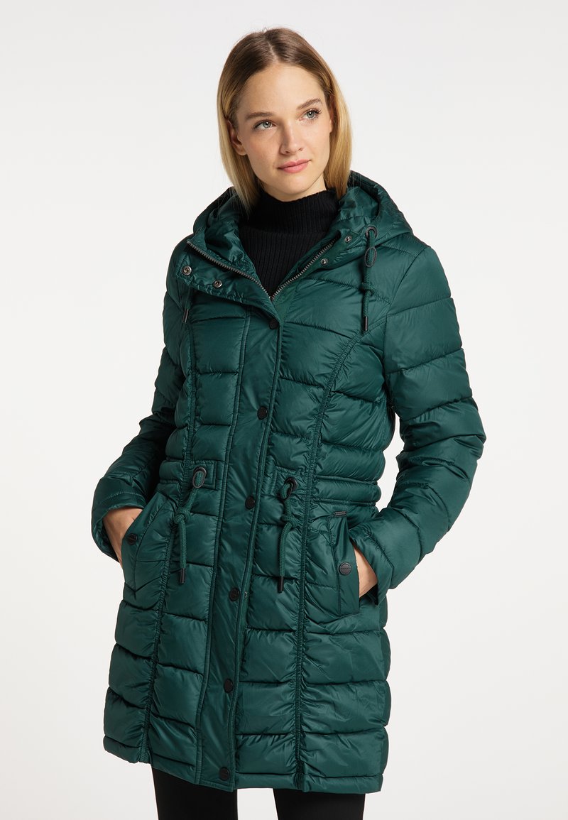 Damen Parkas | DreiMaster DREIMASTER BARADELLO Wintermantel royalgrün/grün - QC84488 Damen Parkas | DreiMaster DREIMASTER BARADELLO Wintermantel royalgrün/grün - QC84488