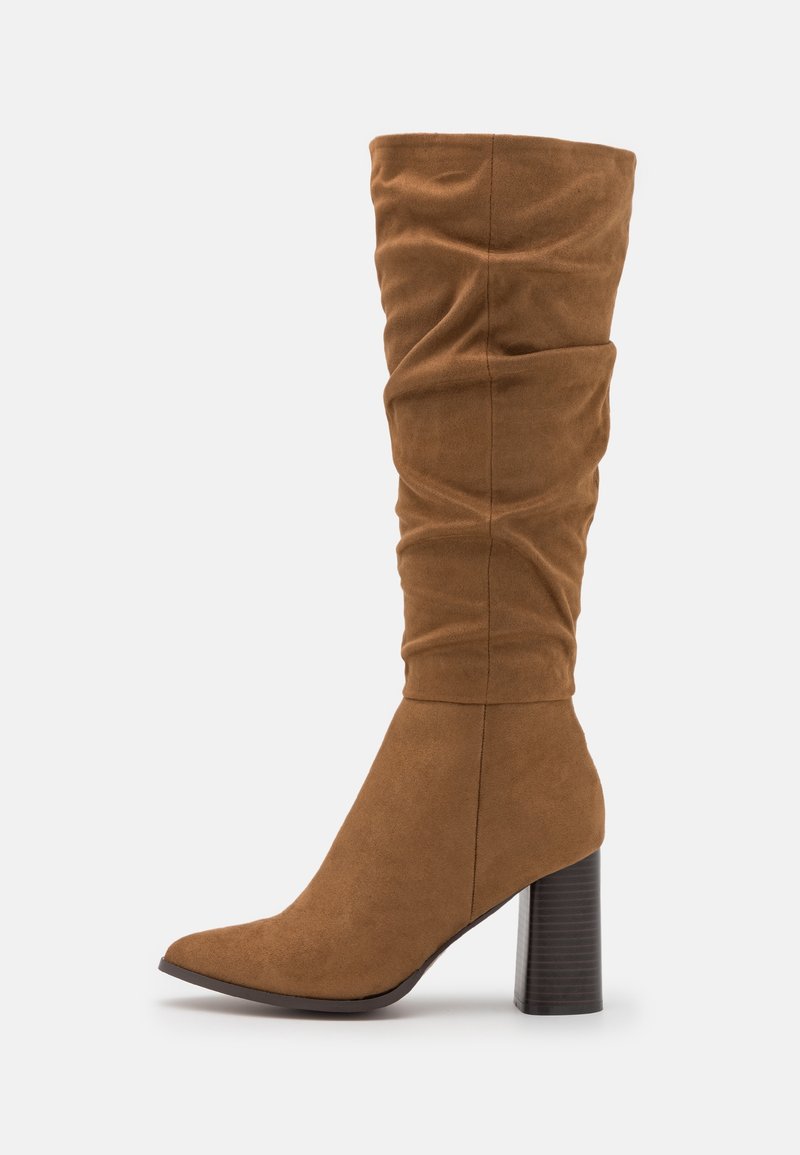 ONLY SHOES Bottes à talons hauts - khaki