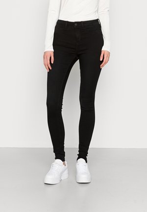 Jeggings - black denim