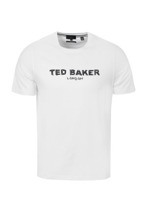 Ted Baker BEKLEIDUNG BIELLE - T-Shirt print - white s-white