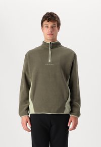 Volcom ERROR MOCK NECK - Fleece jumper - winter moss