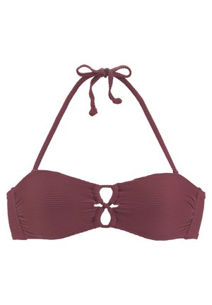 Sunseeker, Bikini top - rostrot