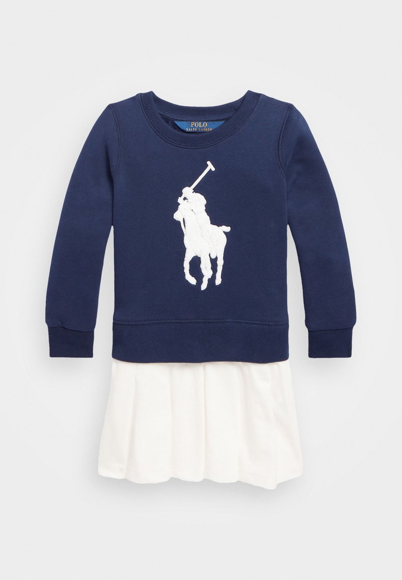 Polo Ralph Lauren TENNIS DAY DRESS Jersey dress refined navy/dark blue Zalando