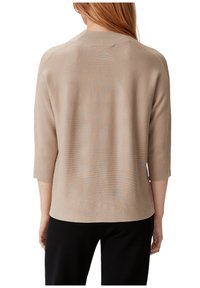 comma Strickpullover - beige