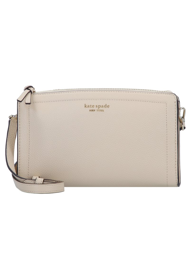 kate spade new york KNOTT PEBBLED SMALL CROSSBODY Across body bag milk glass/offwhite