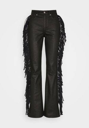 WRANGLER X FENDER WESTWARD - Flared jeans - black