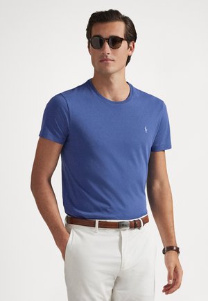 CUSTOM SLIM FIT JERSEY CREWNECK T-SHIRT - Základné tričko - old royal/c7215