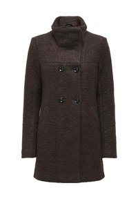 NEWSOPHIA - Short coat - chocolate torte
