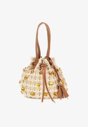 Guess RAFFIC - Handtas - mehrfarbig braun