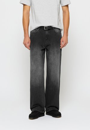 VINCE - Blugi conici - iron grey