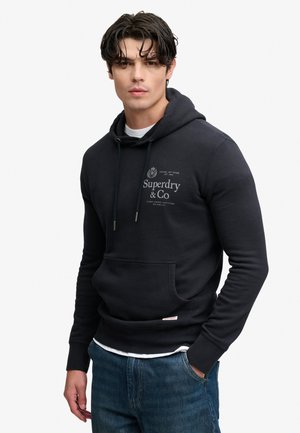 Superdry & Co, SUPERDRY 1954 COMPANY RELAXED HOODIE.. - Hoodie - dark navy