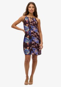 Superdry & Co CAMI - Complementos de playa - poppies batik blue