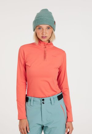 Protest FABRIZ - Top dugih rukava - tosca red