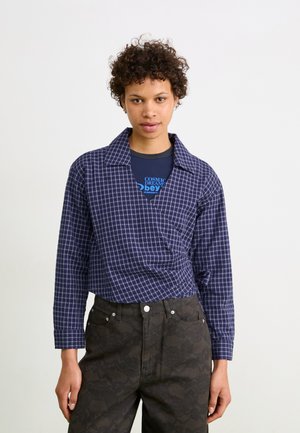 CIRCA WRAP SHIRT - Blůza - blue/multi-coloured