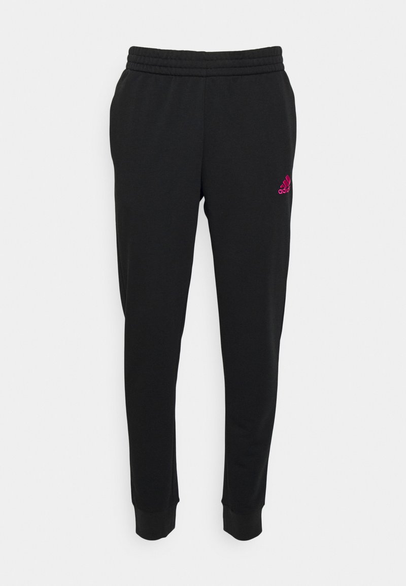 Tuta adidas lucida nera e fucsia Clearance