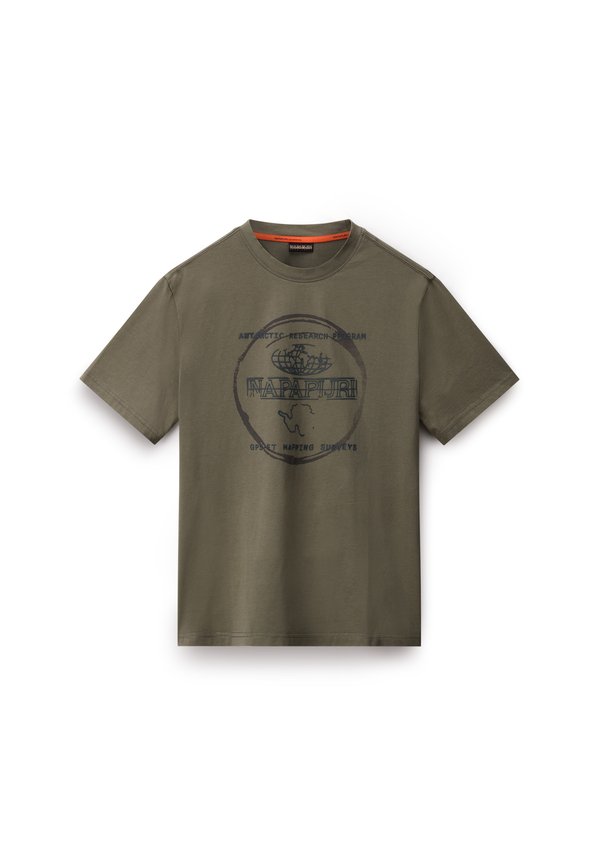 BALD - Print T-shirt - tea leaf