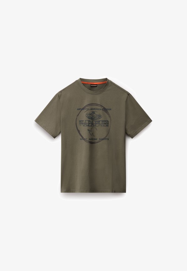 BALD - Print T-shirt - tea leaf