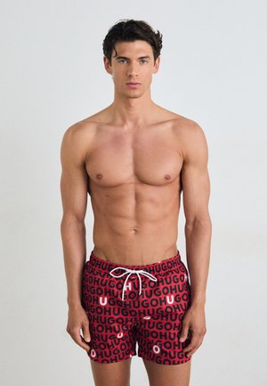 HUGO TORTUGA - Swimming shorts - red