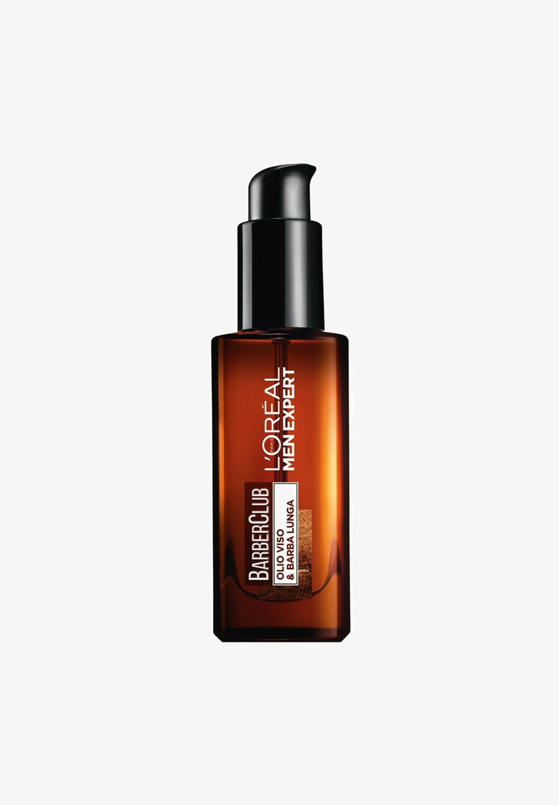 L'Oréal Men Expert - L'ORÉAL MEN EXPERT BARBER CLUB, OLIO VISO E BARBA LUNGA, CON OLIO ESSENZIALE DI LEGNO DI CEDRO, 30 ML - Olio da barba - trasparente, Ingrandire