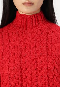 Vero Moda VMMIRAND LONG VIP - Pullover - salsa