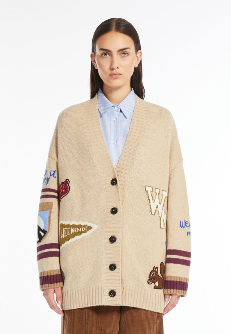 WEEKEND MaxMara Cardigan - sand