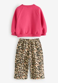 Next PRINTED WIDE SET - Collegepaita - bright pink