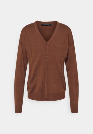 Strickjacke - brown