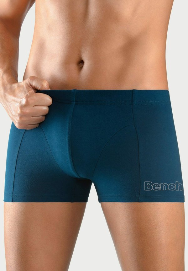 4 PACK - Boxerbriefs - blau anthrazitmeliert petrol bordeaux